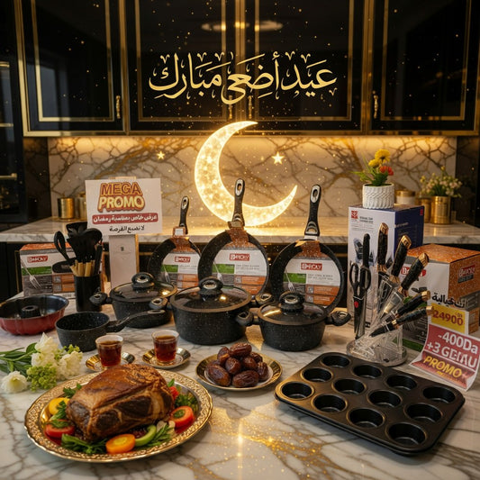 تخفيضات كبرى على عرض طقم 30 قطعة من الأواني الفخمة من القرانيت و 3 هدايا باطل (004)