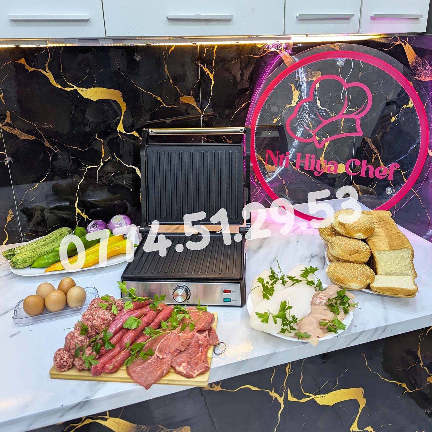 PANINEUSE MULTISMART 180° 2000W بانينوز و شواية في نفس الوقت ميلتي سمارت  (114)