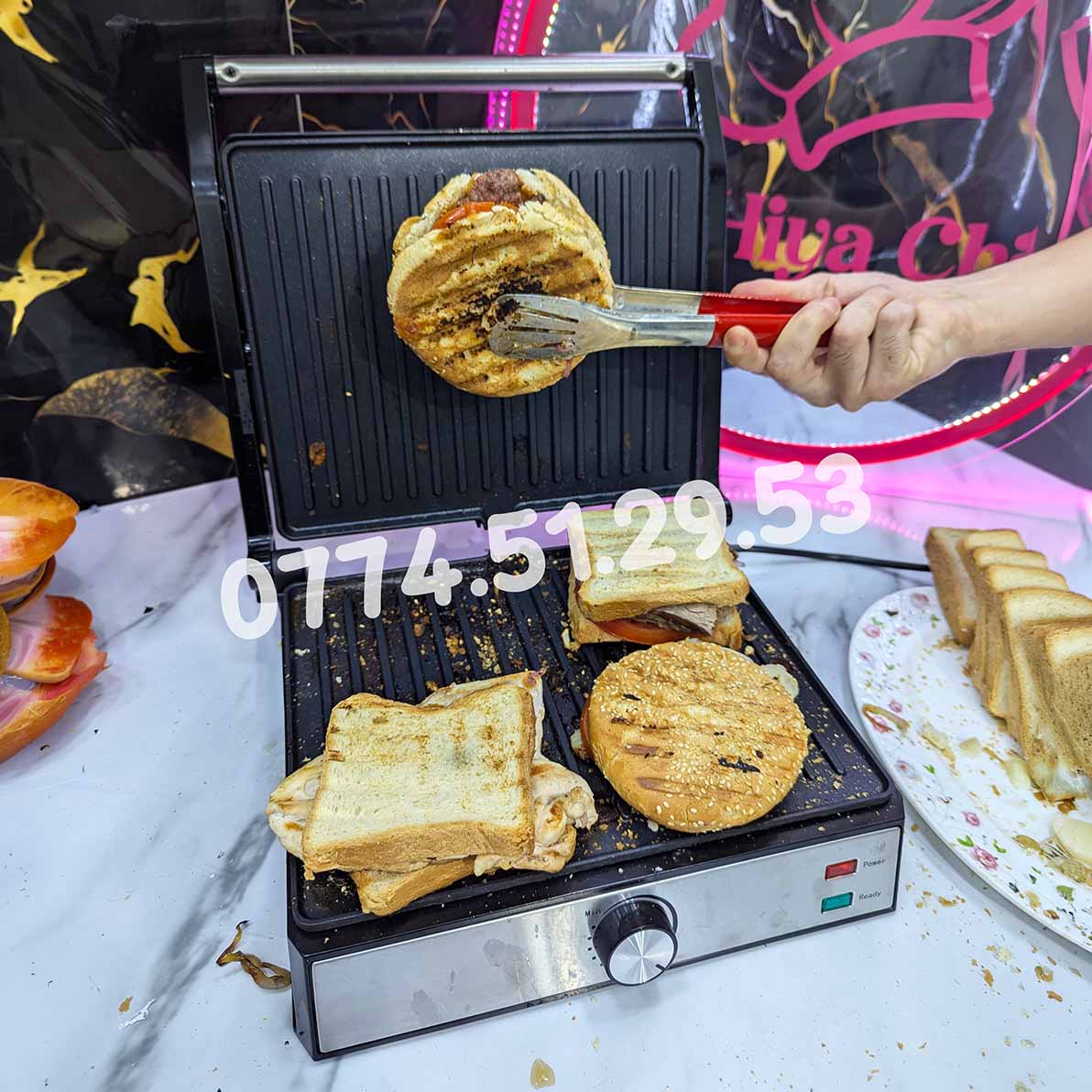 PANINEUSE MULTISMART 180° 2000W بانينوز و شواية في نفس الوقت ميلتي سمارت  (114)