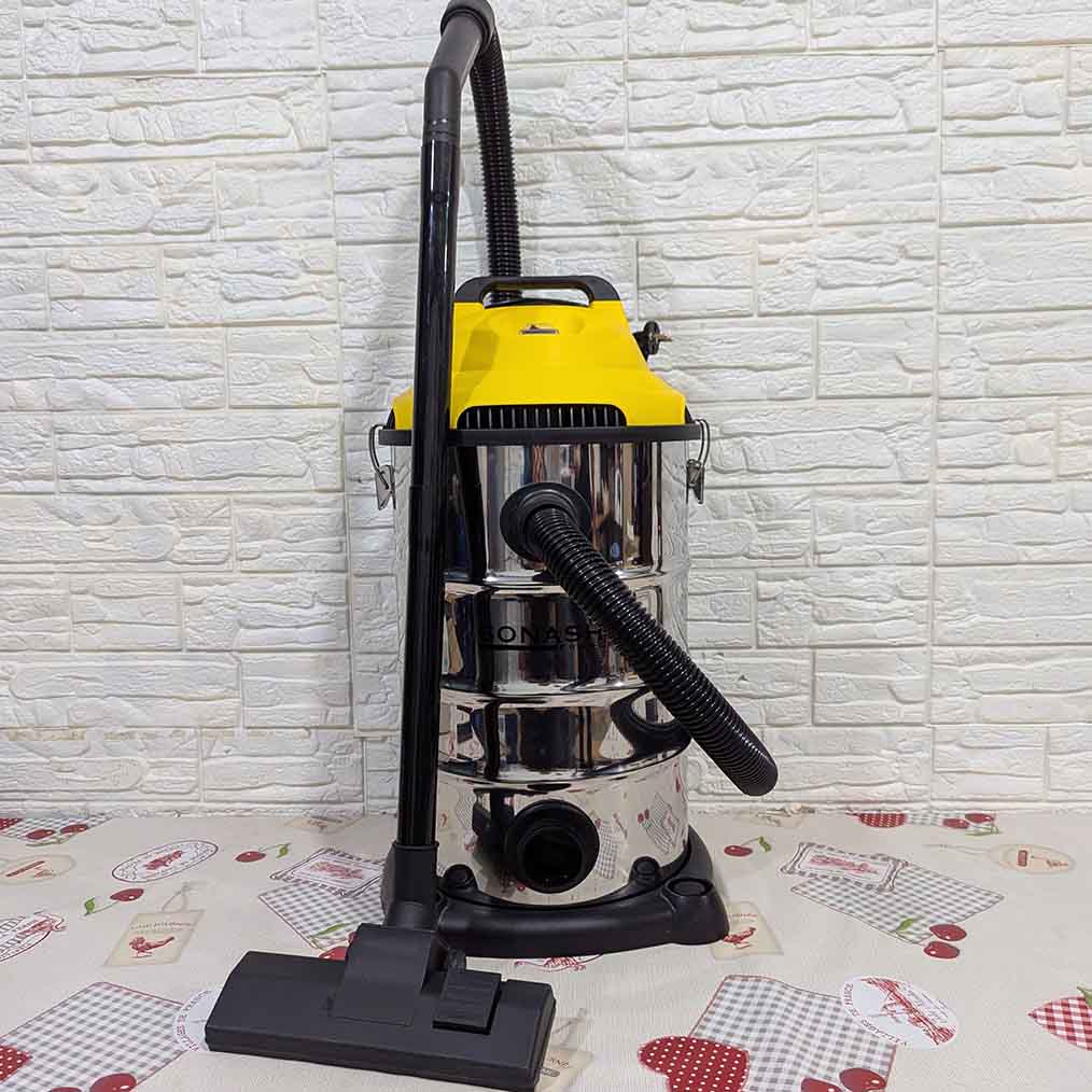 🟡 ASPIRATEUR SONASHI 🇫🇷 INOX 30L 2 EN 1 ASPIRATEUR + SOUFFLEUR