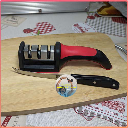 حقيبة سكاكين HIGH CARBON 🔪 من 8 قطع و هدية مجانية 🎁 (1001)