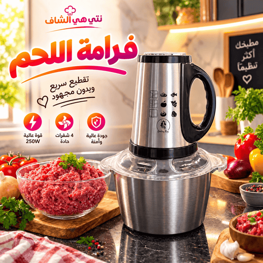 فرامة اللحم من الأينوكس 2 لتر (H)