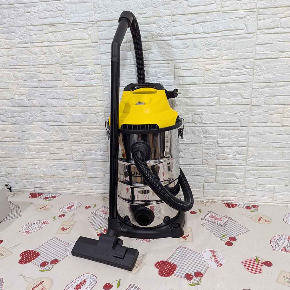 🟡 ASPIRATEUR SONASHI 🇫🇷 INOX 30L 2 EN 1 ASPIRATEUR + SOUFFLEUR