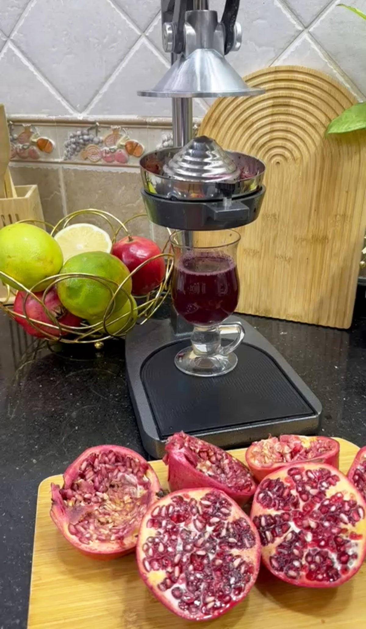 عصارة 3 في 1 تعصر و تقطع الخضر و الفواكه🍊🍋أصلية حجم كبير (103)