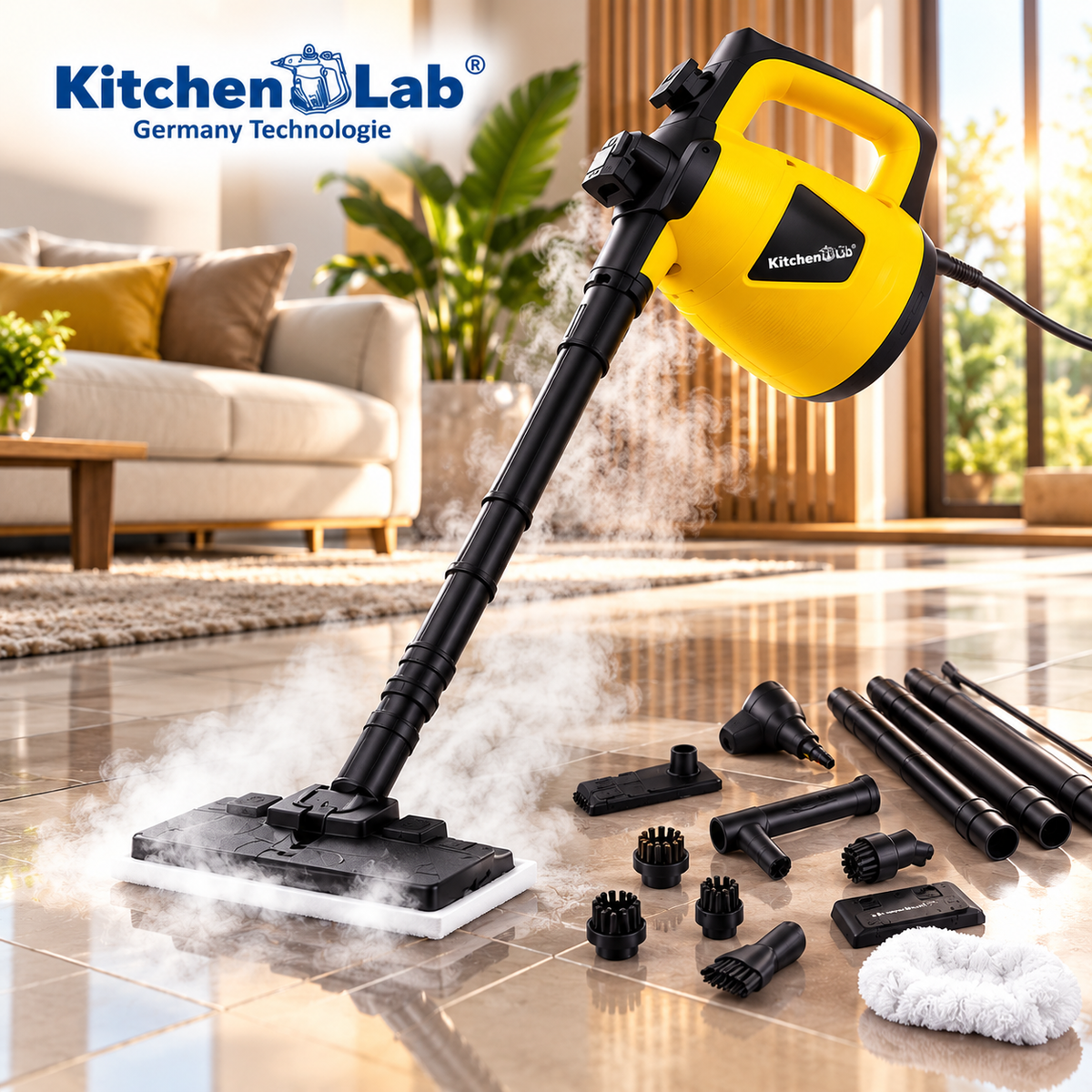 NETTOYEUR VAPEUR Kitchen Lab (165) جهاز التنظيف بالبخار