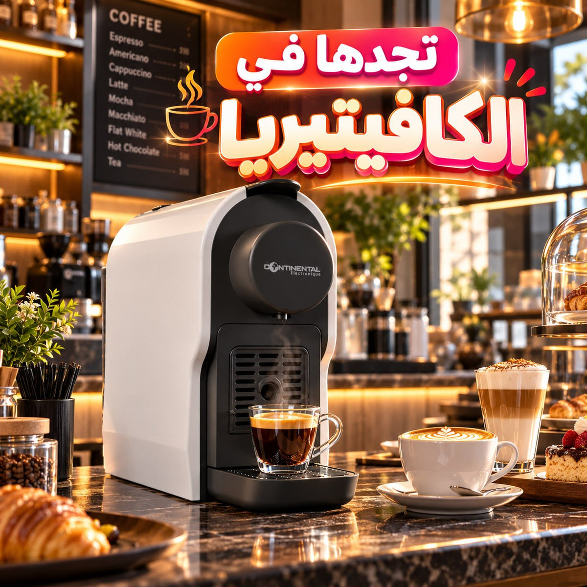 (T) MACHINE A CAFE CONTINENTAL (166)