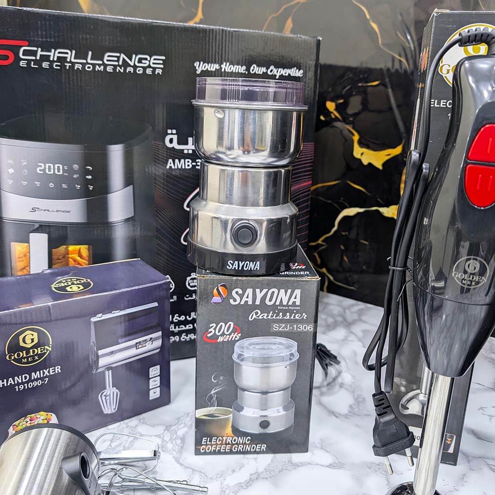 (N) PACK 5 PIECES INOX (086) أقوى العروض بأفضل الأسعار بمناسبة إقتراب شهر رمضان وضمان على كل المنتجات