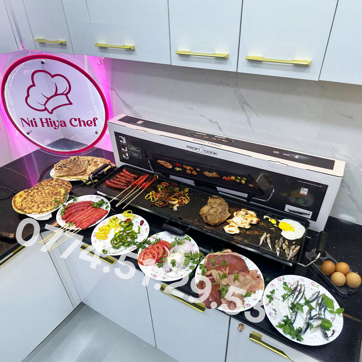 (N) PLAQUE ELECTRIC PROFI-COOK 90CM*23CM MULTI UTILISATION (126)