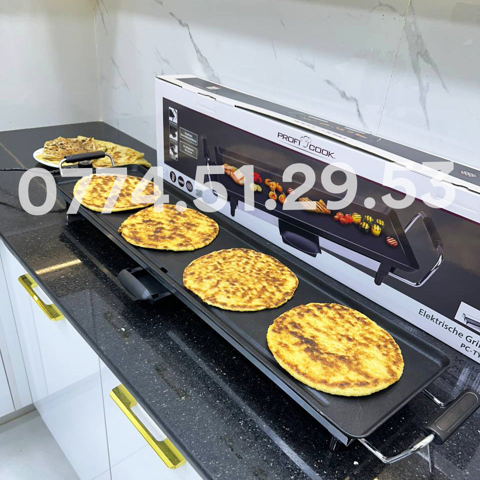 (N) PLAQUE ELECTRIC PROFI-COOK 90CM*23CM MULTI UTILISATION (126)