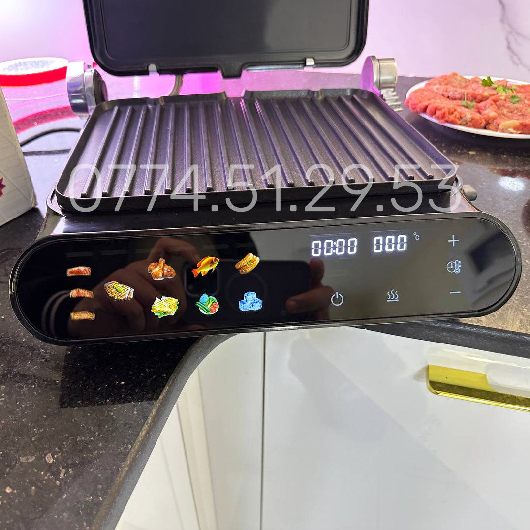 PANINEUSE MULTISMART DIGITALE 2 En 1 - 180° - 1800W بانينوز و شواية في نفس الوقت ميلتي سمارت  (127)