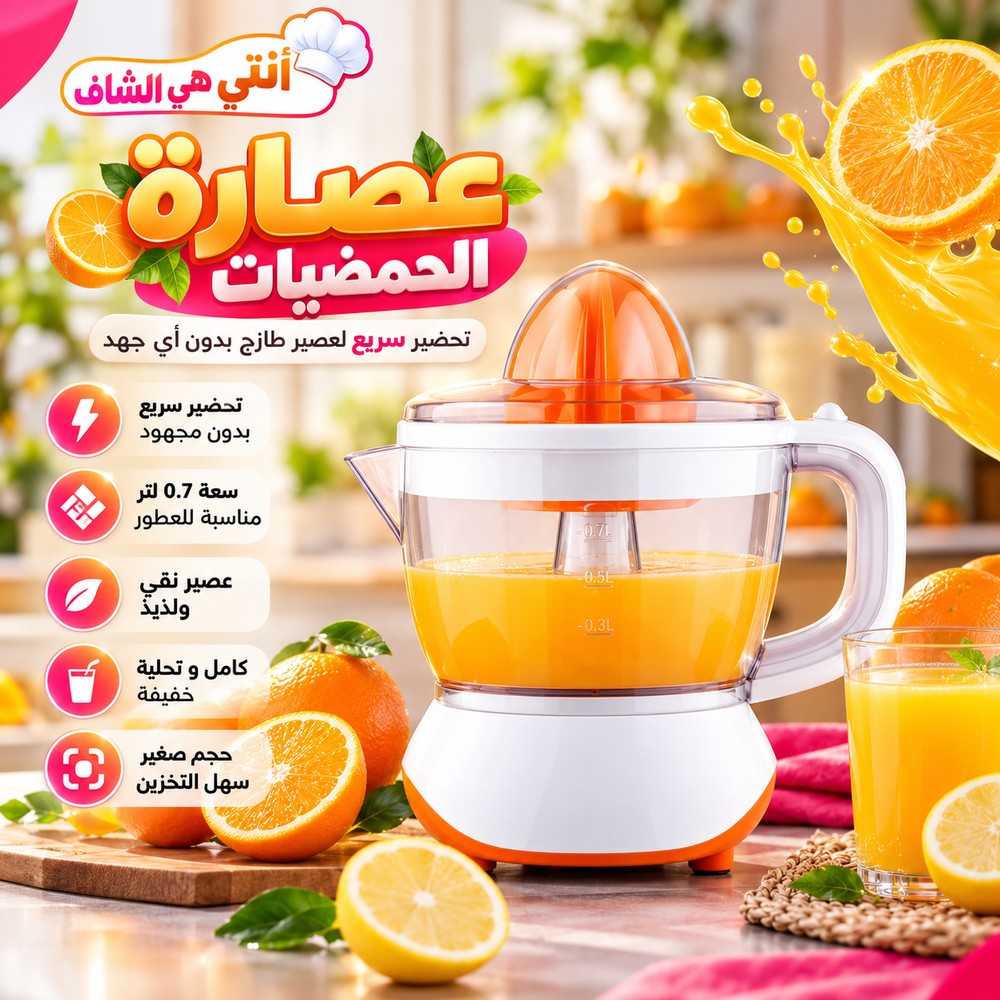 عصارة حمضيات كهربائية 🍊 برتقال و الليمون (A)