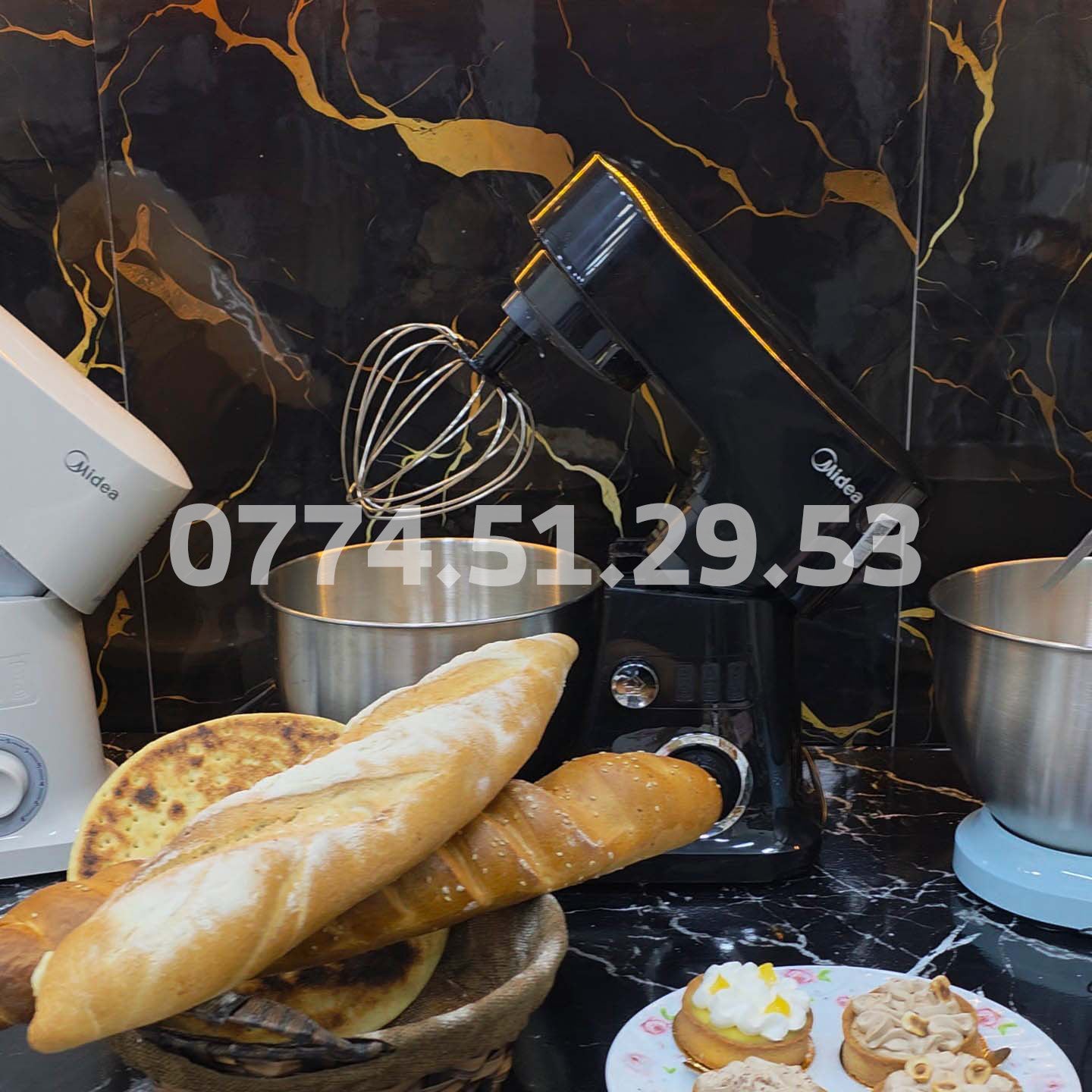 (N) PETRIN MIDEA 5 LITRE عجانة ميديا متعددة الوظائف 5 لتر جودة و أناقة في المطبخك