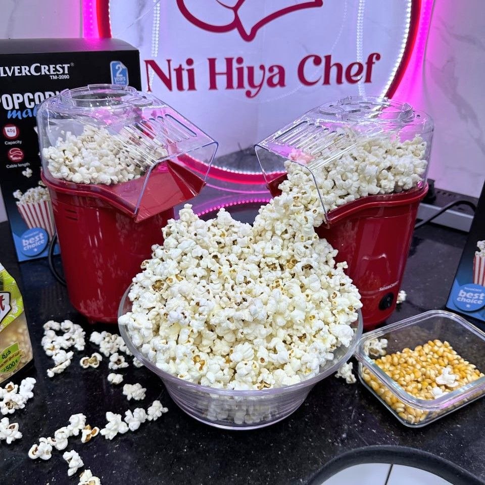 (T) POP CORN MAKER SILVER CREST (148) ألة صنع الفشار
